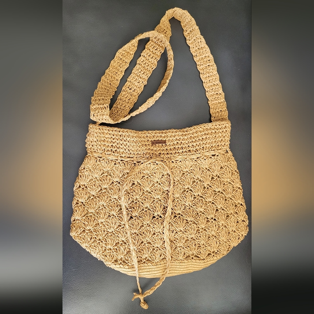 Roots • Crochet Bucket Paper Rope Bag • Tote Bag